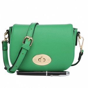 Mini Saddle Bag - Green